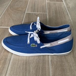 Lacoste Sport slip-on shoes. Lightly worn